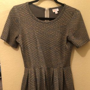 LuLaRoe Amelia dress with pockets